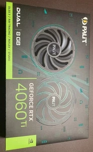 PALIT GeForce RTX 4060 Ti StormX 8GB Graphics Card USED From Japan - Afbeelding 1 van 4