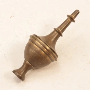 Brass Clock Finial 3-7/16 inches - 3.3 ounces - XC294 - Picture 1 of 2