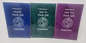 Priest's Spell Compendium 1 2 3 One Two Three Juego Completo Mazmorras Avanzadas y - Imagen 1 de 7