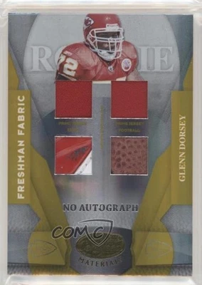 2008 Leaf Certified Materials Freshman Fabric /25 Glenn Dorsey Rookie Auto RC - Image 1 of 2