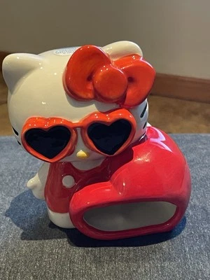 Soporte de esponja de cocina Sanrio Hello Kitty de cerámica esculpida pintada a mano NUEVO 60 Foto 1 de 4