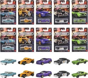 Juego de 10 cruceros locales Matchbox Theme Surtido 2025 PSL - Imagen 1 de 6