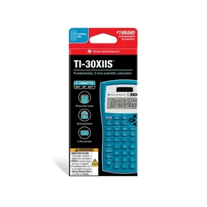 Calculadora científica Texas Instruments 30XIIS, azul relámpago: aprobada por SAT/ACT - Imagen 1 de 8