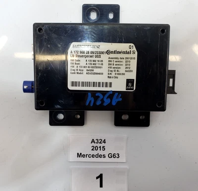 ✅Módulo de control informático interfaz de comunicación AMG Mercedes W463 G63 13-18 OEM Foto 1 de 4