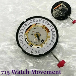 Quartz Watch Movement Date @ 3'/ 6' 3 Hands For Swiss Ronda 715 Watches Parts f - Picture 1 of 5