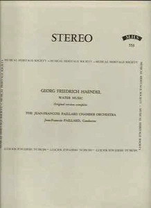 2 LP RECORDS GEORGE FRIDERIC HANDEL CONCERTO D MAJOR & WATER MUSIC PAILLARD ORCH - Picture 1 of 4