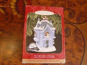 MAGIC COLLECTOR'S SERIES HALLMARK KEEPSAKE ORNAMENT, NIGHT BEFORE CHRISMAS, NEW - Picture 1 of 1