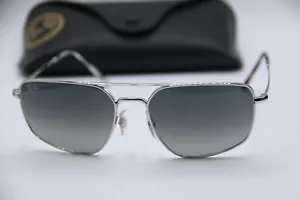 NEW RAY-BAN RB 3666 003/71 SILVER HAVANA GRADIENT AUTHENTIC SUNGLASSES 56-17 - Picture 1 of 5
