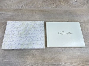 Vintage C.R. Gibson Trousseau Guests Book #W7-37 Space For 500 Guest Entries - Picture 1 of 11