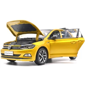 1/18 Scale Volkswagen Polo Plus 2019 Gold Diecast Model Car Paudi Collection - Picture 1 of 10