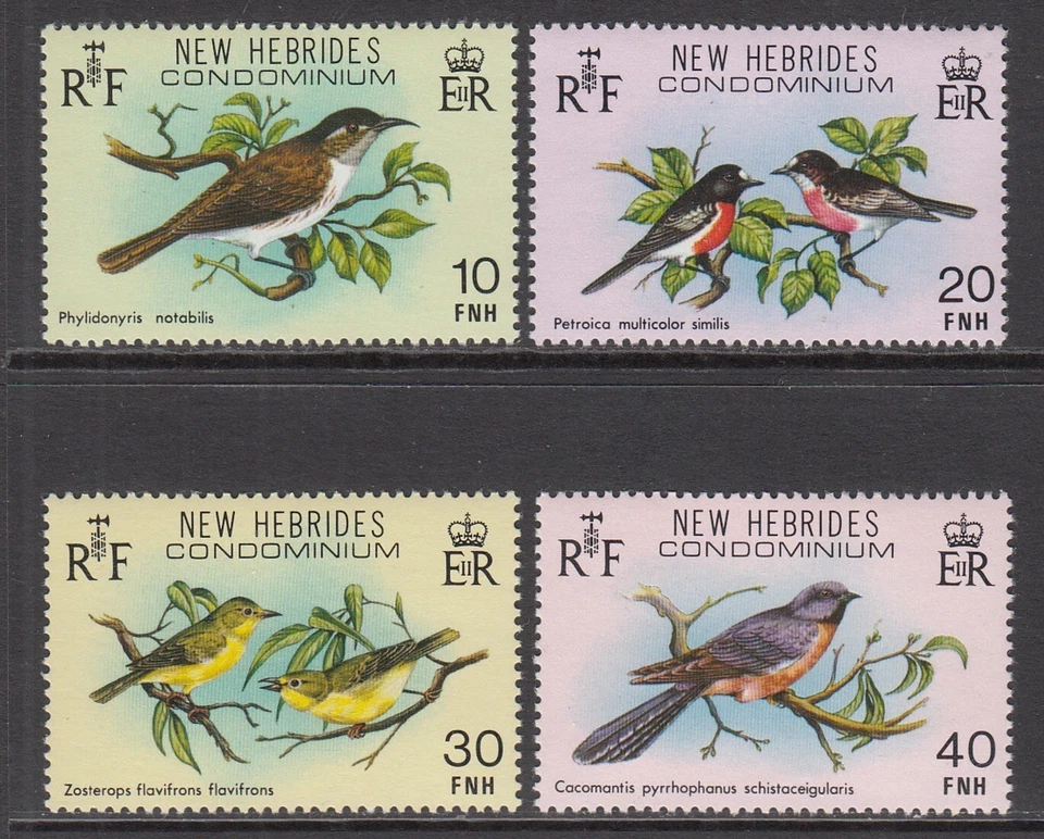 STAMPS - NEW-HEBRIDES - 1979 - ENGLISH VERSION - BIRDS - - Image 1 of 1