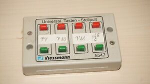 BOX20] Viessmann 5547 Universal Tasten-Stellpult - gebraucht