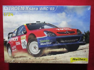 Citroen Xsara Carlos Sainz WRC 2003 Heller 1/24 Scale Model Kit Rally Turkey '03 - Picture 1 of 3