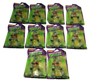 (10)Nickelodeon Teenage Mutant Ninja Turtles Leonardo Collectible Puzzle Erasers