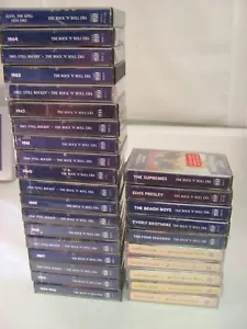 The Rock 'N' Roll Era Cassette Time Life Music SET OF 29 Rock & Country - Picture 1 of 13