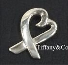 TIFFANY & CO. Anhänger Top Liebendes Herz Silber 925 Paloma Picasso Halskette Auth