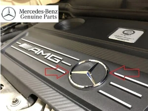 Insignia estrella AMG genuina Mercedes X117 X156 W176 CLA45 GLA45 A45 para cubierta de motor - Imagen 1 de 4