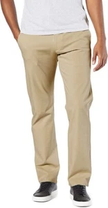 Dockers Men's Straight Fit Ultimate Chino with Smart 360 Flex - Khaki 36 x 32 - Picture 1 of 2