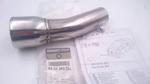 Canula embellecedor de escape cromado Renault Captur 2013-2019 Original 45 CM K9 - Imagen 1 de 5