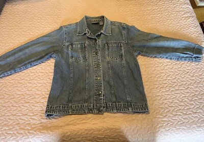 Blassport女式中号 Wash Jean/Denim 夹克 尺寸 L ( 14 ) — 第 1/4 张图片