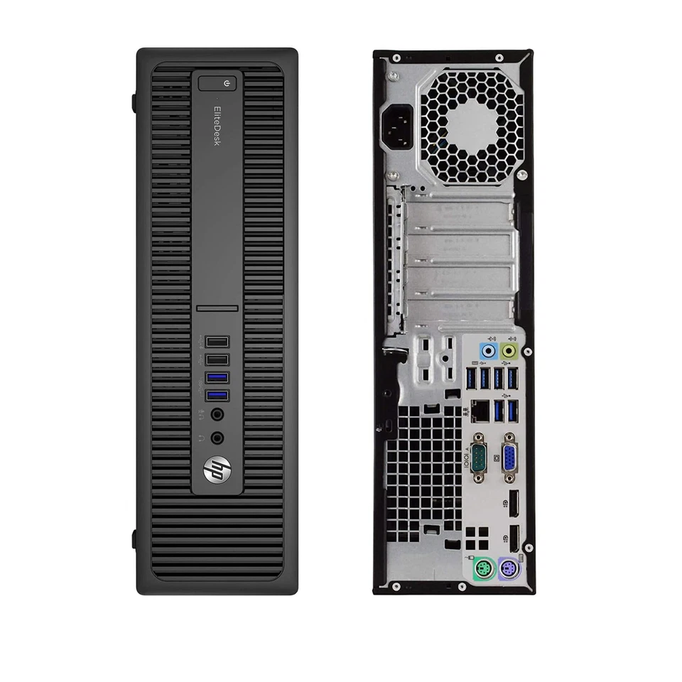 HP EliteDesk 800 Desktop PC, Intel Core i7, 32GB RAM, 256GB SSD + 1TB HDD - Image 1 of 1
