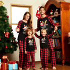 "Cozy Christmas Santa Print Family Pyjama Set - Matching Xmas Outfits for Mom, D