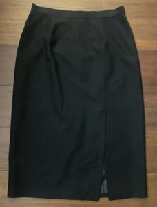 Briggs New York Women’s Black Midi Length Plus Business Skirt Size 18 - Picture 1 of 5