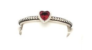 Pandora Authentic 925 #190896sgr One Love red heart ring multiple sizes New