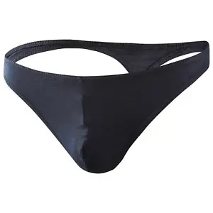 Doreanse Navy Classic Cotton Thong G-String Men's Underwear - Picture 1 of 5