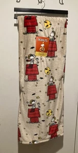 PEANUTS Snoopy Blanket 75th Anniversary Halloween Red Baron 60” X 70” NWT - Picture 1 of 3