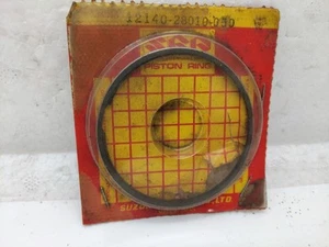 Suzuki Tc125 Ts125 Piston Ring 12140-28010. Os 0.50. Genuine. NOS. JAPAN. - Picture 1 of 1