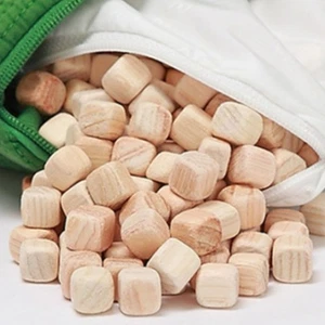 Korean Hinoki Cypress Wood Cube Chips for Pillow 1kg / Air Freshener - Picture 1 of 6