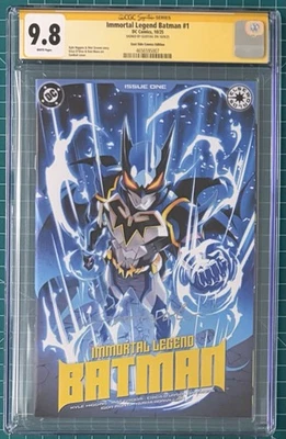 Immortal Legend Batman #1 CGC SS 9.8 Signed by Godtail Limited 800 - Image 1 of 4