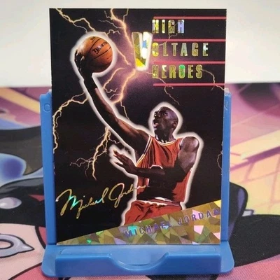1993 年高压英雄迈克尔·乔丹原型篮球卡(罕见) — 第 1/3 张图片