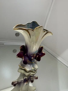 Vintage Vase Goldra E Palestine Lusterware beautifully unique 5.5 in - Picture 1 of 5
