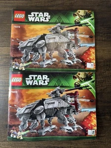 LEGO Star Wars INSTRUCTION MANUAL ONLY, Set #75019, 2 Booklets, AT-TE - Picture 1 of 3
