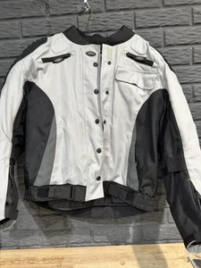 Cortech Motorcycle Jacket Ladies Size XL 14-16 Read - Picture 1 of 7