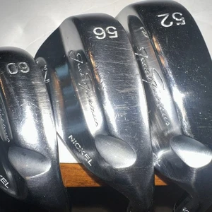 Jack Nicklaus JN Nickel Wedge Set 52*, 56* 60* , G,S,Lob,The Best of Jack. - Picture 1 of 11