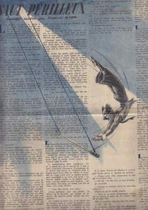 C1 Frederic DARD Double Jump Perilleux 1942 EO Exhausted 7 Days SAN ANTONIO - Picture 1 of 1