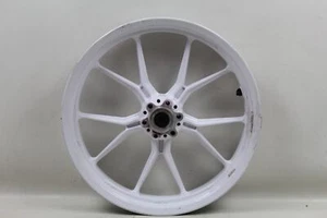 KTM RC390 RC 390 15-17 OEM Front Wheel Rim Powdercoated White STRAIGHT - Picture 1 of 4
