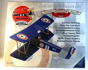 DE COLECCIÓN SOPWITH CACHORRO 1917 BIPLANO MILITAR MODELO AVIÓN EDICIÓN LIMITADA 1 de 5K - Imagen 1 de 8