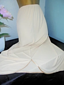Stunning vtg silky half slip cd/tv nude bhs 12 slithery - Picture 1 of 2