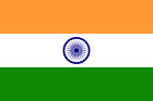 Indien Fahne Flagge Hissflagge Nationalfahne mit Ösen ca 150x90 cm