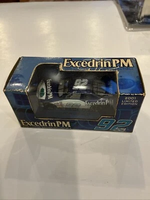 2001 JIMMIE JOHNSON #92 EXCEDRIN PM 1/64 ROOKIE CAR - Image 1 of 3