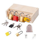 Lock and Key Toy Lock Set Keys Educational Wooden Learning Montessori Toys Gift