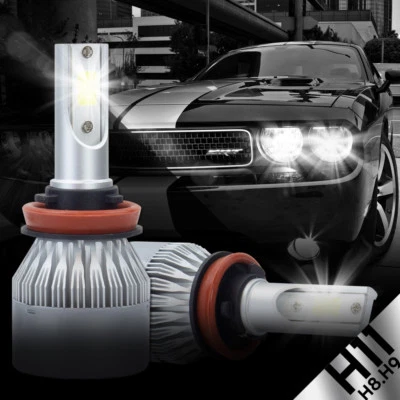For 2007-2017 Nissan Altima LED Headlight Bulbs High/Low Beam & Fog Light H9 H11 - Image 1 of 4