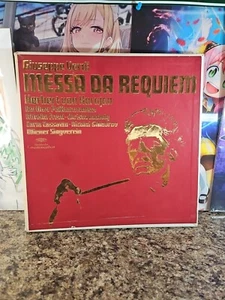 B268 Verdi Requiem Mass Freni Ludwig Karajan BPO 2LP DGG 2707 065 Lp Vinyl - Picture 1 of 5