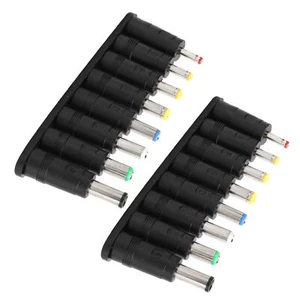 2Pcs USB Zu DC Kabel 11 In 1 Netzkabel Austauschbarer Stecker Stecker Stecke BHC - Zdjęcie 1 z 15