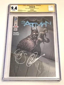 2012 DC/LION Batman 6 OWLS SS CGC 9.4 2x firmato Capullo & Snyder ONE ON CENSUS - Foto 1 di 6
