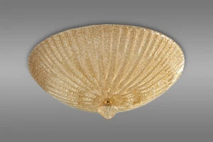 Murano Ceiling light in gold Graniglia - Picture 1 of 1